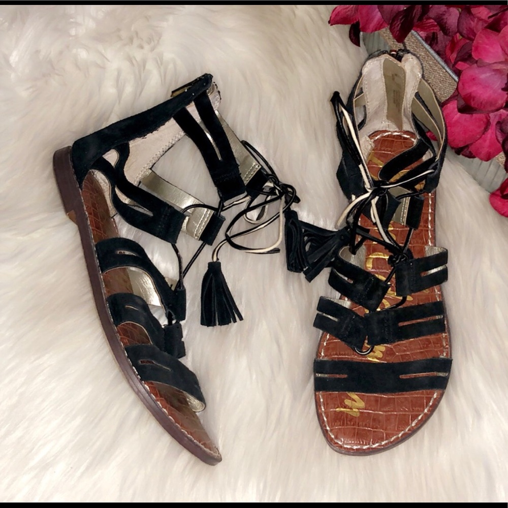 SAM EDELMAN Karine Tassel Gladiator Sandal - Picture 5 of 8